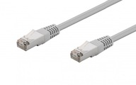 Kabel patchcord F/UTP kat.5e CCA szary 0,5m GOOBAY