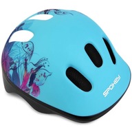 ND05_K10753 927772 Kask rowerowy dla dzieci Spokey Florist 44-48 cm 927772