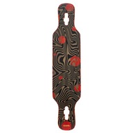 Switch Longboard TWIN 41 freestyle Swirl deck top