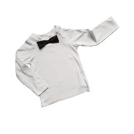 Bluzeczka elegancka z czarną muchą Style Kids 146