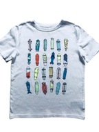 T-shirt GAP deskorolki rozm. 6-7 lat 120 cm