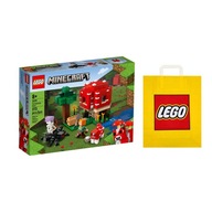 LEGO MINECRAFT č. 21179 - Dom v  + Darčeková taška LEGO
