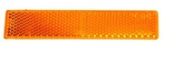 Oranžový reflexný obdĺžnikový lepený 96x42