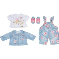 Baby Annabell 705643 Deluxe Oblečenie Jeans 43cm