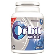 GUMA ORBIT WHITE SWEET MINT Słodka mięta 46 drażetek import Niemcy