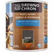 DREWNOCHRON IMPREGNAT EXTRA POWŁOKOTWÓRCZY SZARY 0.75L