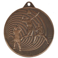 BRĄZOWY MEDAL NAGRODA SIATKÓWKA 70mm MMC3073