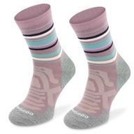 Dámske termoaktívne vlnené ponožky na treking na leto Comodo veľ. 35-38