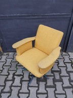 Fotel obrotowy Design - PRL Vintage '60 sygnowany