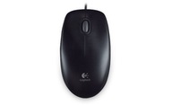 Logitech Mouse B100 Wired, čierna