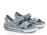 Buty Dziecięce Crocs 14854-01U CROCBAND II SANDAL KIDS Szare 22-23