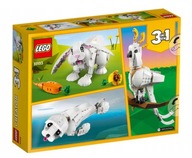 LEGO CREATOR 3w1 Biały królik 31133 ZESTAW NA PREZENT PAPUGA FOKA ORYGINAŁ