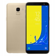 Smartfón Samsung Galaxy J6 3 GB / 32 GB 4G (LTE) zlatý + NABÍJAČKA SIEŤOVÝ ADAPTÉR + MICRO USB KÁBEL