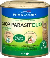 Francodex Stop Parasit'Duo dla kota 30 tabletek