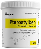 Protón Pterostylben 15g čistý prášok anti-aging Pterostilbene 99,6% pure