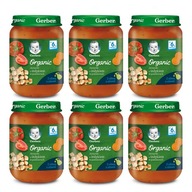 Príkrm Gerber Organic Jarabiny s morčacím mäsom v paradajkách 190 g x 6