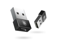 BASEUS ADAPTER TYP C NA USB przejściówka 2,4A