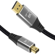 Kabel mini DisplayPort - DisplayPort 8k 60Hz 4k 144Hz 2.0m