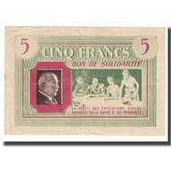 Francja, Bon de Solidarité, 5 Francs, UNC(60-62)