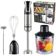 Tyčový mixér ADLER EUROPE Blender Ręczny Wielofunkcyjny 1800W AD4627 1800 W čierny