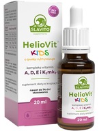 SLAVITO HelioVit KIDS vitamín ADEK kvapky A D3 K2