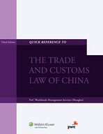 Quick Reference to the Trade and Customs Law of