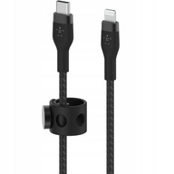 Belkin Kabel Boost Pro Flex - USB-C do Lightning, z oplotem nylonowym, 2 m