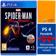 PS4 MARVEL SPIDER-MAN MILES MORALES Polskie Wydanie DUBBING Po Polsku PL