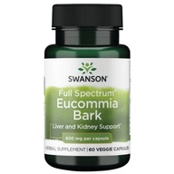 SWANSON Full Spectrum Eucommia Bark 400 mg (60 kapsúl)