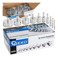 GYÉMÁNT KORONAFÚRÓ KÉSZLET GRES MÁZAS CSEMPE 6-68mm