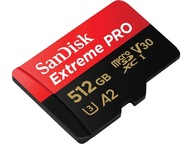 Karta pamięci SanDisk Extreme PRO 512GB A2 V30 U3