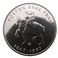 NORWEGIA 5 KRONER 1997 POCZTA - KOŃ UNC