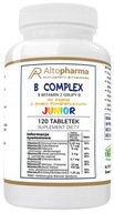AltoPharma Vitamín B Complex Junior 120 tabliet pre deti Zdravá pokožka