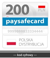 PAYSAFECARD PSC 200 zł
