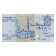 Banknot, Egipt, 25 Piastres, 1985-2007, KM:57, AU(