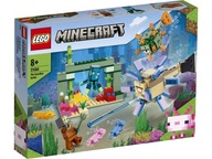 LEGO 21180 Minecraft Walka ze strażnikami klocki 12x12x7 cm zestaw PREMIUM