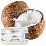 Kokosový olej na tvár hydratačný ochranný proti vráskam neRAFINOVANÁ 100%