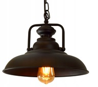 Lampa Wisząca Sufitowa LOFT 1xE27 duży klosz