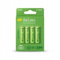 Akkumulátorok GP ReCyko NiMH AA 2100mAh bliszter 4 db