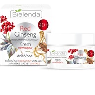 Bielenda Red Ginseng Nawilżający Krem Przeciwzmarszczkowy Żeń Szeń 40+ 50ml