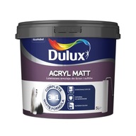 Dulux Acryl Matt biała farba do ścian i sufitów 5L