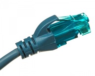 Kabel patchcord U/UTP kat.5e niebieski 2m