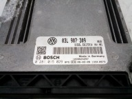 VW Passat B6 computer control unit of the engine ECU 0281015029 + connecting spoiler wtyczki