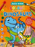 Junior Artist Colour By Numbers: Dinosaurs Praca