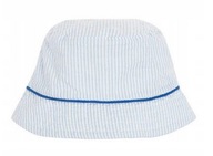 COOL CLUB Czapka letnia dziewczęca kapelusz paski r. 48