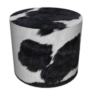 Okrúhly dekoratívny taburet - COW
