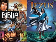 PAKIET 2 X BIBLIA KOMIKS + JEZUS KOMIKS - SERGIO CARIELLO, BEN AVERY