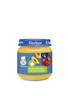 GERBER deserek mus jabłkowy z brzoskwiniami 125g