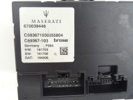 module control unit bonnet MASERATI LEVANTE 670039446
