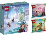 KLOCKI LEGO Disney Princess 43218 Magiczna karuzela Anny i Elzy + DWA SUPER